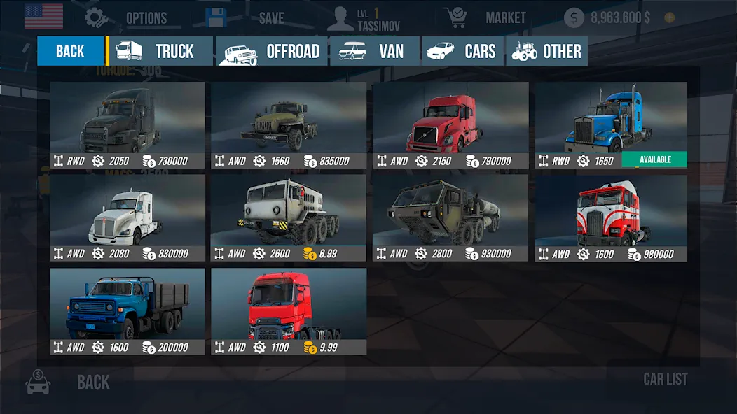 Nextgen: Truck Simulator Drive [MOD: безлимитные деньги и топливо] Screenshot 5