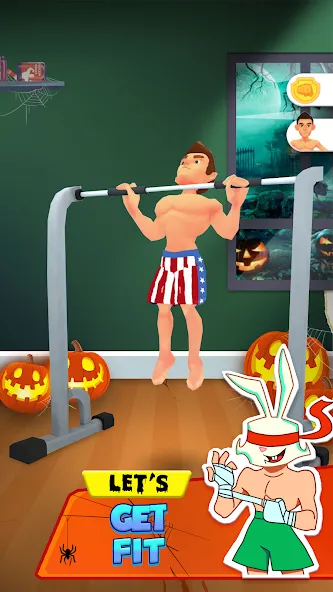 Idle Workout Master: MMA hero [MOD: безлимитные деньги и энергия] Screenshot 2