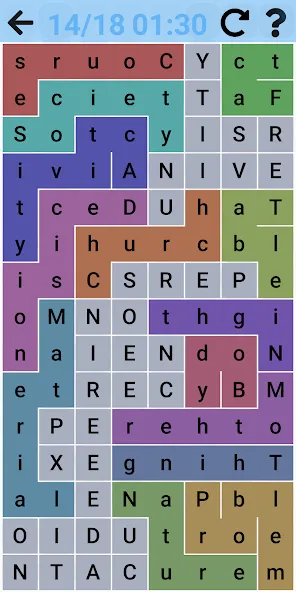 Word Quest: Puzzle Search [MOD: безлимитные подсказки и монеты] Screenshot 5