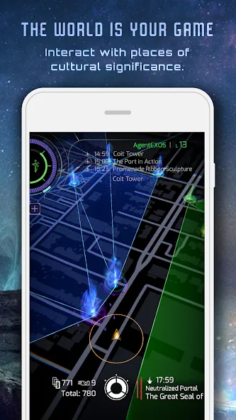 Ingress Prime [MOD: много ресурсов и ускоренная прокачка] Screenshot 1