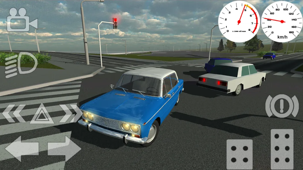 Russian Classic Car Simulator [MOD: безлимитные деньги и все машины] Screenshot 4