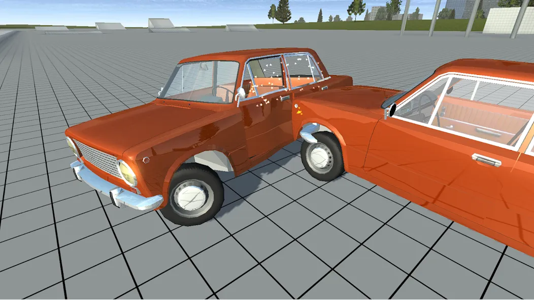 Simple Car Crash Physics Sim [MOD: реалистичная физика и разрушения] Screenshot 3