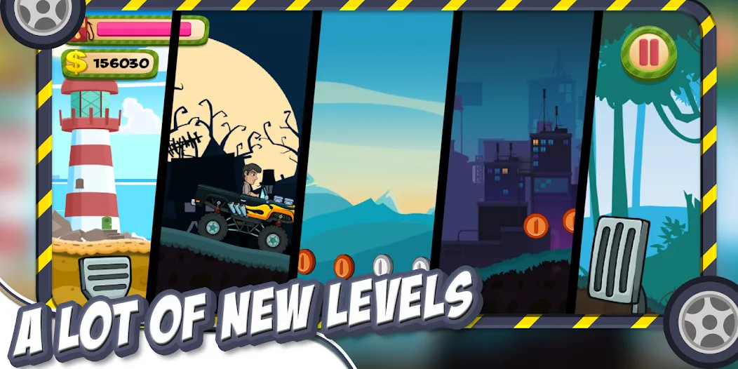 Hill Racing – Offroad Hill Adv [MOD: безлимитные деньги и топливо] Screenshot 1