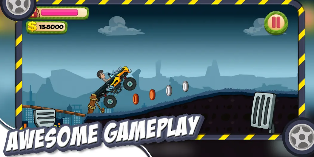 Hill Racing – Offroad Hill Adv [MOD: безлимитные деньги и топливо] Screenshot 3