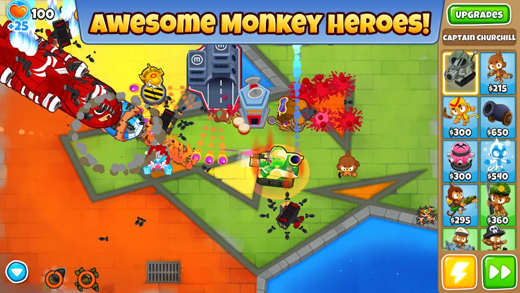 Bloons TD 6 [MOD: безлимитные деньги и улучшения] Screenshot 1