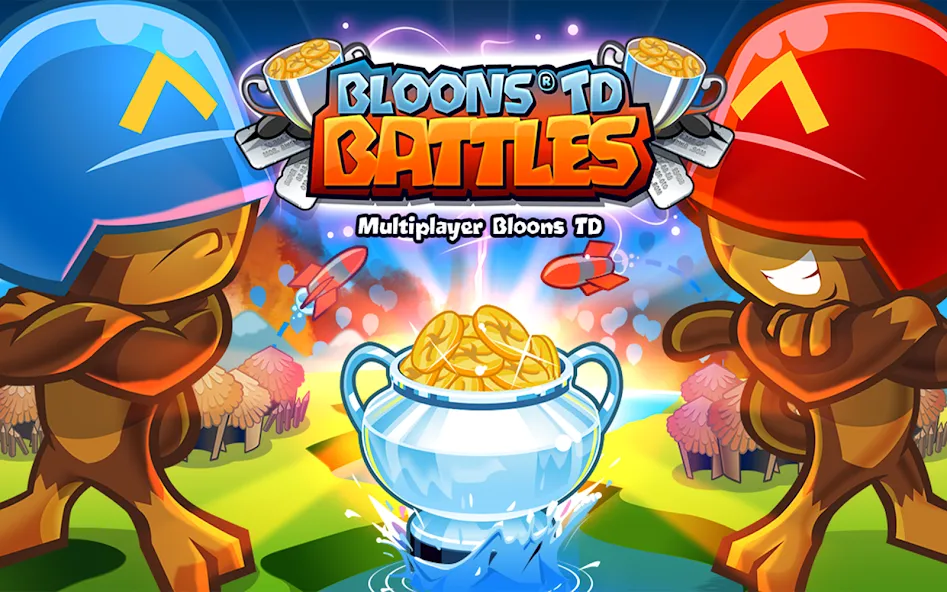 Bloons TD Battles [MOD: безлимитные деньги и все башни открыты] Screenshot 1