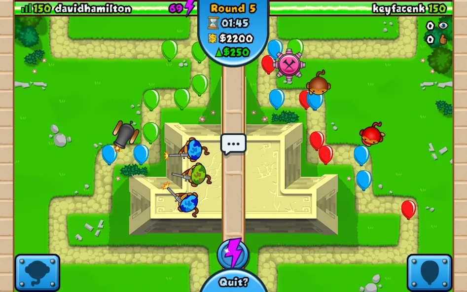 Bloons TD Battles [MOD: безлимитные деньги и все башни открыты] Screenshot 2