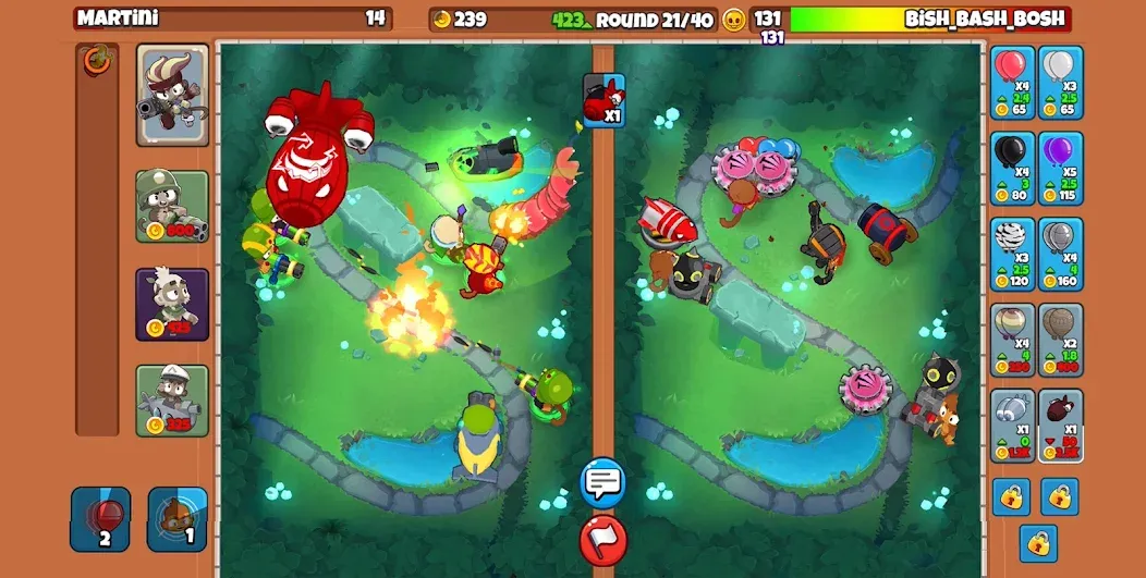Bloons TD Battles 2 [MOD: безлимитные деньги и разблокировано всё] Screenshot 2