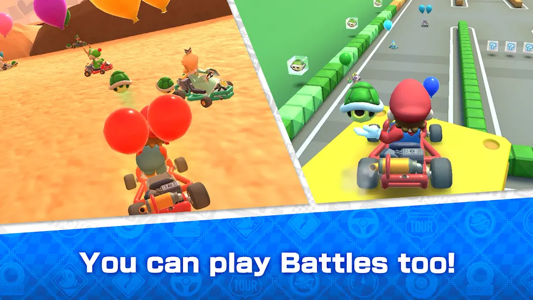 Mario Kart Tour [MOD: безлимитные монеты и разблокированы все карты] Screenshot 1