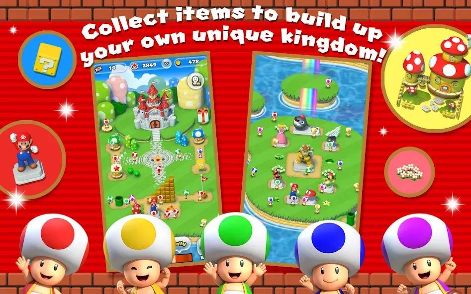 Super Mario Run [MOD: безлимитные монеты и разблокированы уровни] Screenshot 5