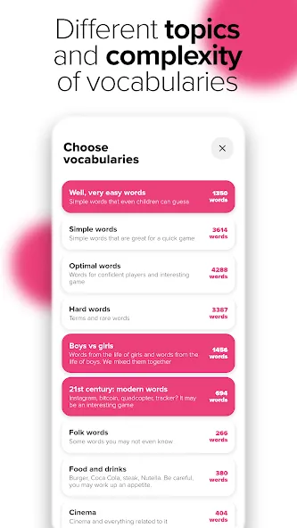 Alias - Word board game [MOD: безлимитные подсказки и очки] Screenshot 3