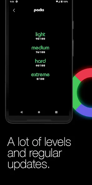 Logic circles. Puzzle game. [MOD: безлимитные подсказки и все уровни открыты] Screenshot 5