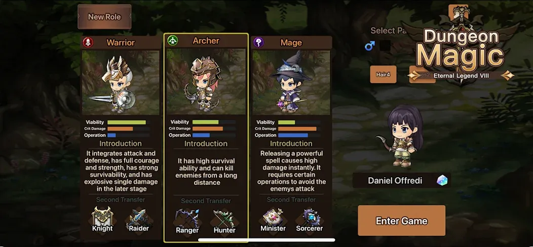 Magic Dungeon:Fallen Angel [MOD: много денег и усиленный герой] Screenshot 5