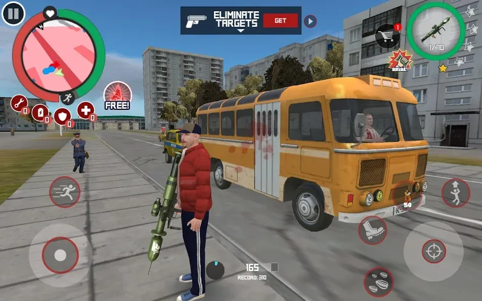 Slavic Gangster Style [MOD: безлимитные деньги и оружие] Screenshot 1