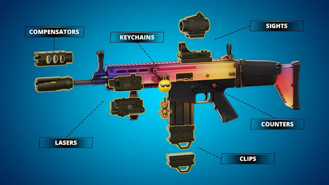 POLYWAR: 3D FPS online shooter [MOD: много денег и оружия] Screenshot 2