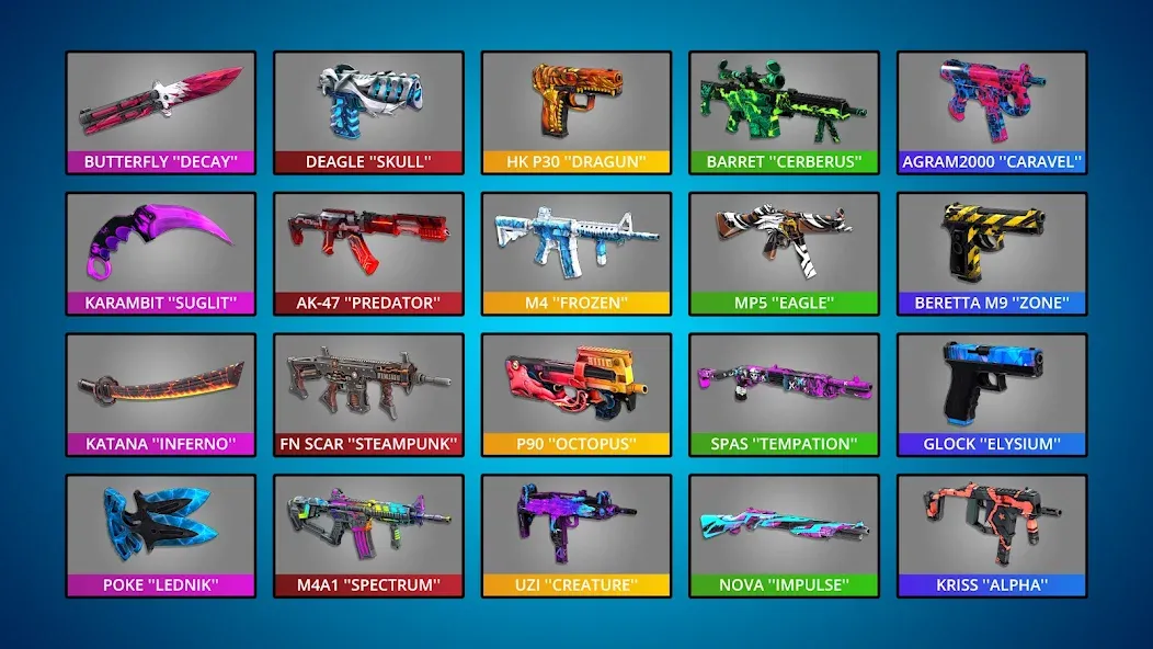 POLYWAR: 3D FPS online shooter [MOD: много денег и оружия] Screenshot 3