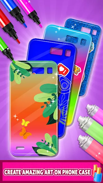 Mobile Phone Case DIY [MOD: больше дизайнов и быстрый заработок] Screenshot 1