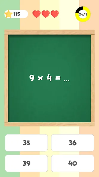 Math Quiz [MOD: безлимитные подсказки и все уровни открыты] Screenshot 4