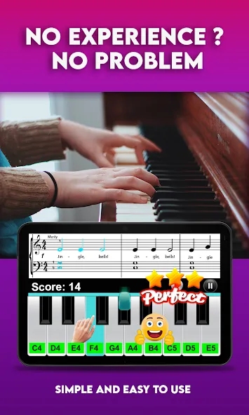 Real Piano Teacher [MOD: уроки пианино без ограничений] Screenshot 1