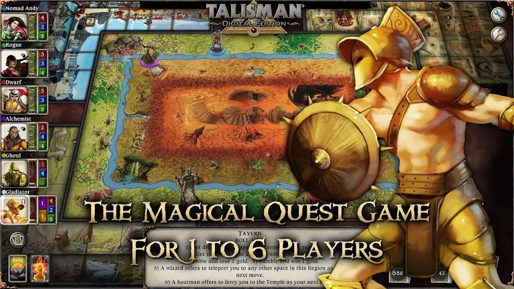 Talisman [MOD: безлимитные деньги и все герои открыты] Screenshot 2