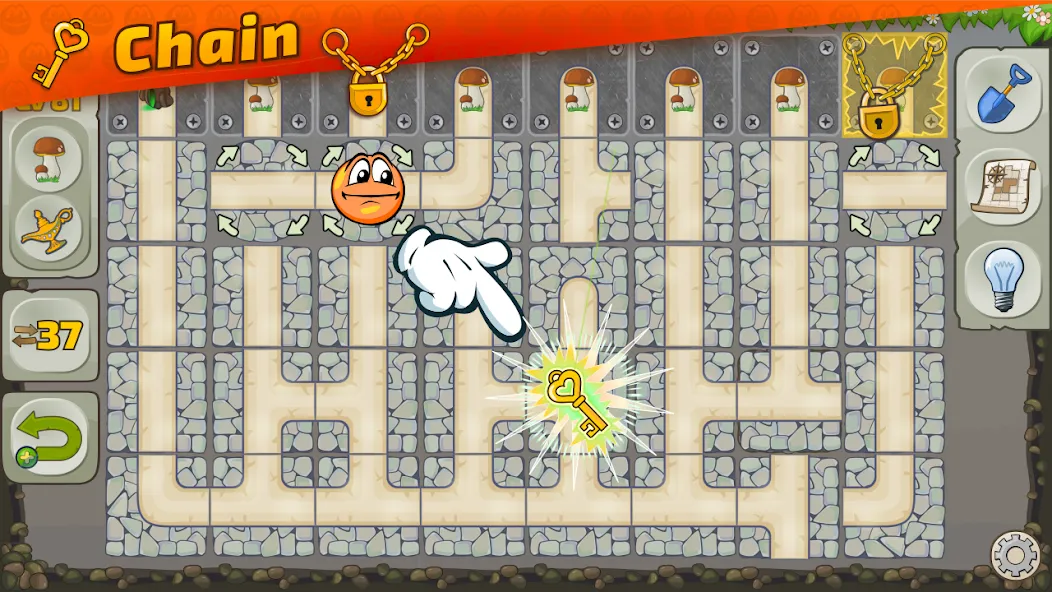 Match Maze [MOD: безлимитные ходы и открыты все уровни] Screenshot 1