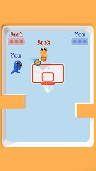 Basket Battle [MOD: безлимитные монеты и усиленный бросок] Screenshot 2