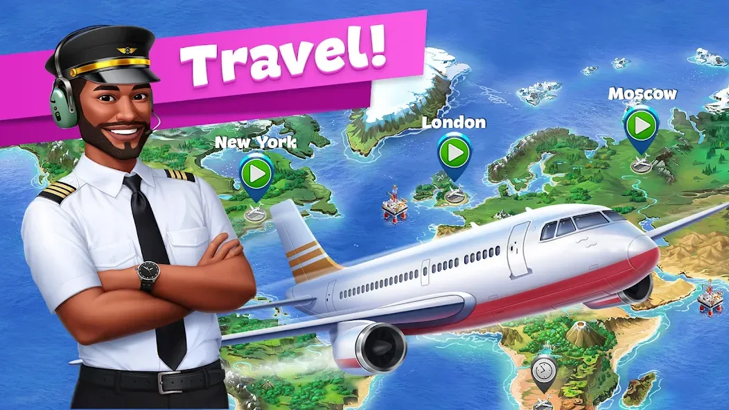 Airplane Chefs - Cooking Game [MOD: безлимитные деньги и энергия] Screenshot 2