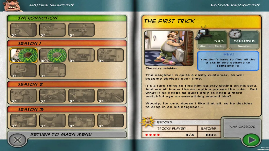 Neighbours from Hell: Season 1 [MOD: открыты все уровни и без рекламы] Screenshot 3