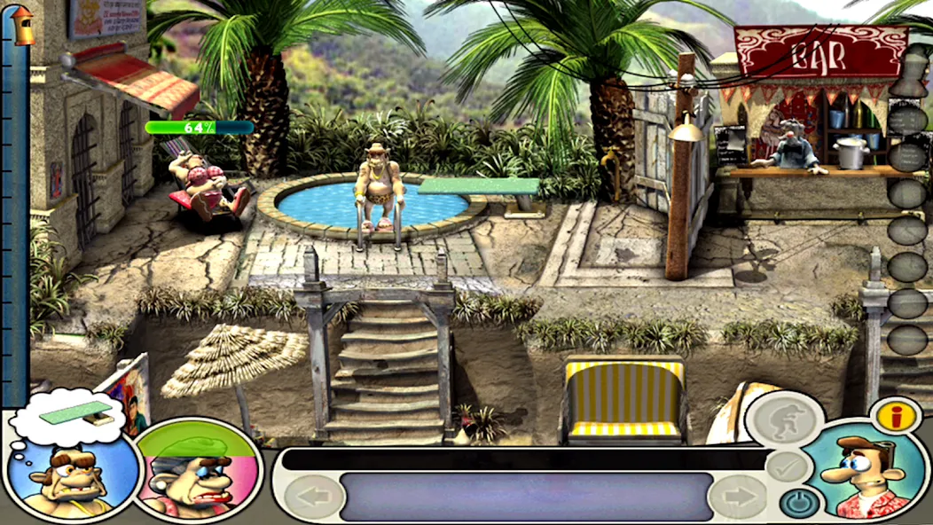 Neighbours from Hell: Season 2 [MOD: открыты все уровни и подсказки] Screenshot 1