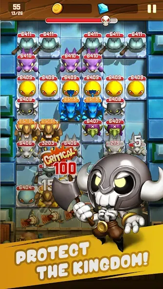 Monster Breaker Hero [MOD: безлимитные деньги и усиленные герои] Screenshot 5