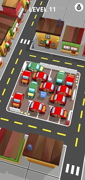 Car Parking Jam 3D: Move it! [MOD: без рекламы и все машины открыты] Screenshot 5
