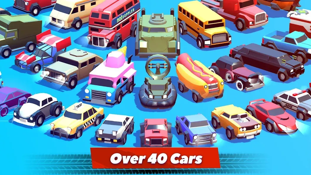 Crash of Cars [MOD: безлимитные монеты и разблокированы машины] Screenshot 4