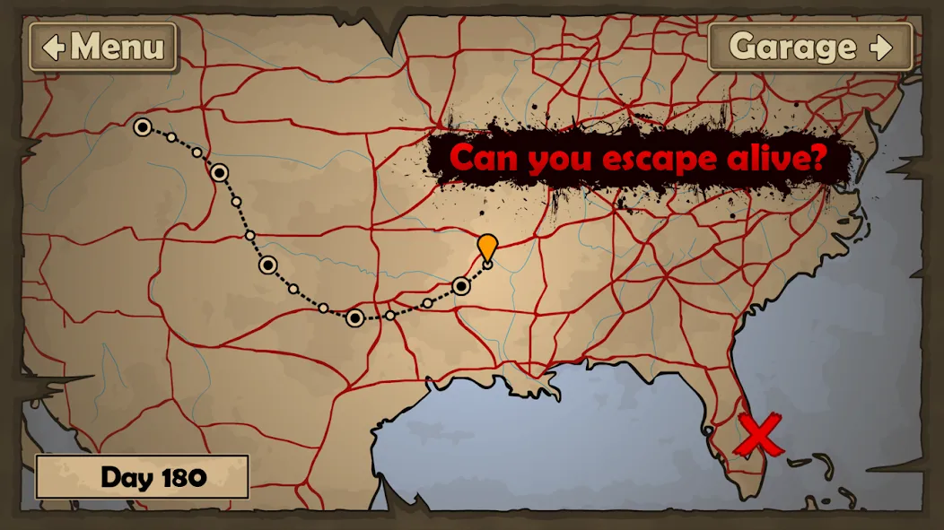 Earn to Die 2 [MOD: безлимитные деньги и топливо] Screenshot 5