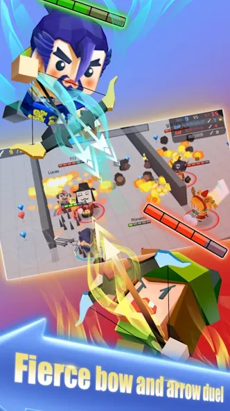 Arrow.io [MOD: безлимитные стрелы и усиленный урон] Screenshot 2
