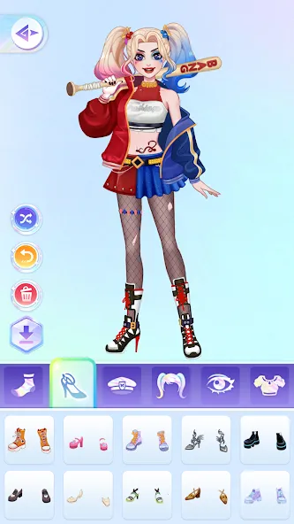 YoYa: Dress Up Fashion Girl [MOD: безлимитные монеты и все наряды] Screenshot 2