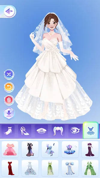 YoYa: Dress Up Fashion Girl [MOD: безлимитные монеты и все наряды] Screenshot 3