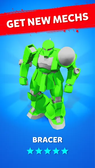 Robot Merge Master: Car Games [MOD: безлимитные монеты и все машины] Screenshot 4