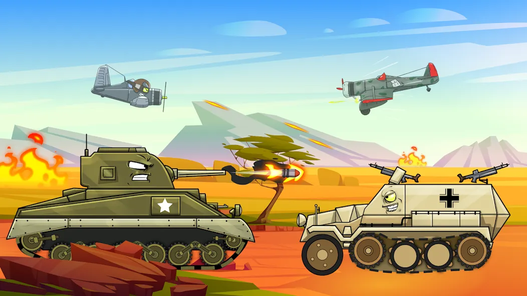 Merge Master Tanks: Tank wars [MOD: безлимитные деньги и мощные танки] Screenshot 4