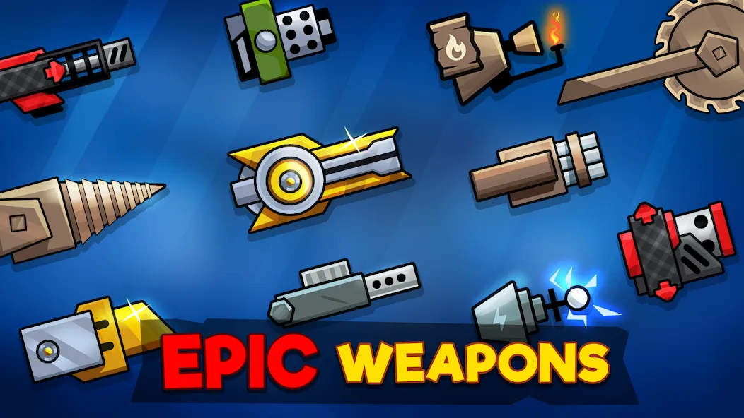 Tanks Arena io: Craft &amp; Combat [MOD: много денег и ресурсов] Screenshot 3