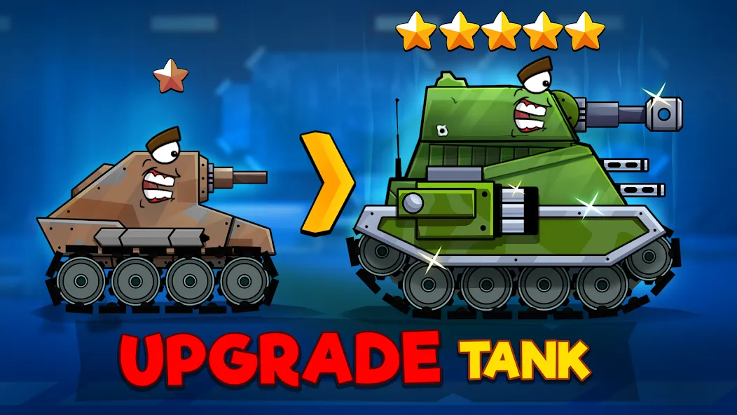 Tanks Arena io: Craft &amp; Combat [MOD: много денег и ресурсов] Screenshot 4