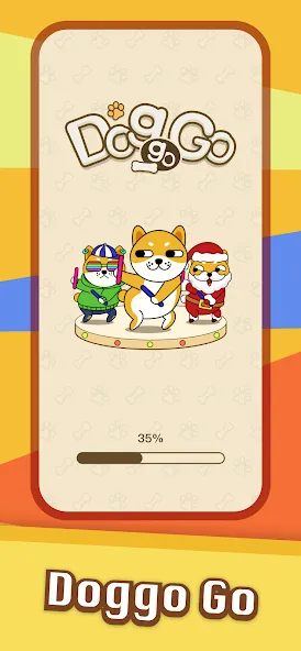 Doggo Go - Meme, Match 3 Tiles [MOD: безлимитные подсказки и жизни] Screenshot 1