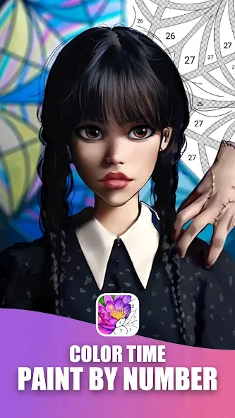 Color Time - Paint by Number [MOD: безлимитные подсказки и все раскраски открыты] Screenshot 1