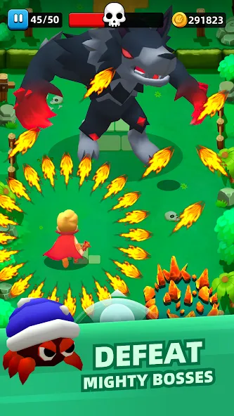 Last Titan: Fun Run Survivor! [MOD: безлимитные ресурсы и улучшения] Screenshot 2