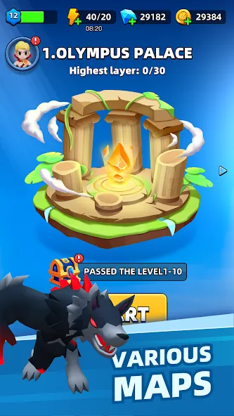 Last Titan: Fun Run Survivor! [MOD: безлимитные ресурсы и улучшения] Screenshot 4