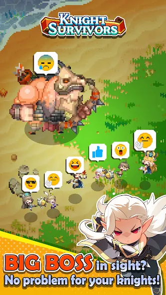 Knight Survivors [MOD: безлимитные монеты и усиленная броня] Screenshot 2