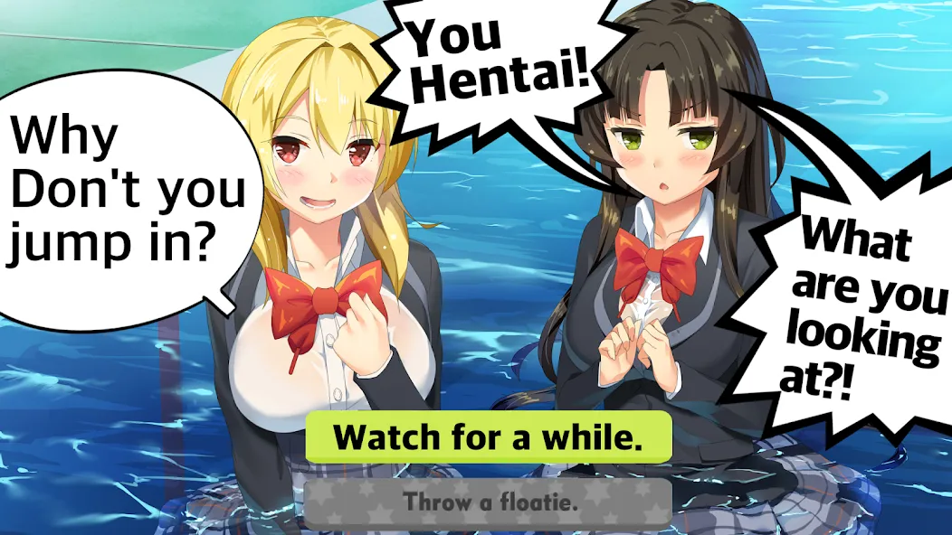 Moe! Ninja Girls/Sexy School [MOD: безлимитные деньги и все наряды] Screenshot 1