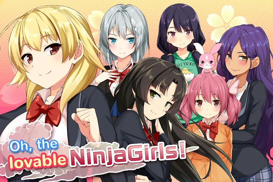 Moe! Ninja Girls/Sexy School [MOD: безлимитные деньги и все наряды] Screenshot 3
