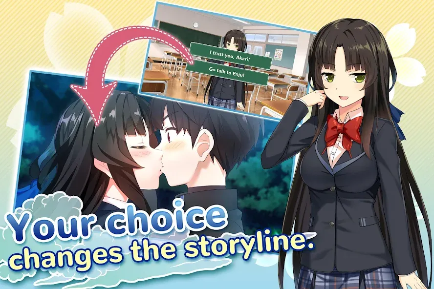 Moe! Ninja Girls/Sexy School [MOD: безлимитные деньги и все наряды] Screenshot 4