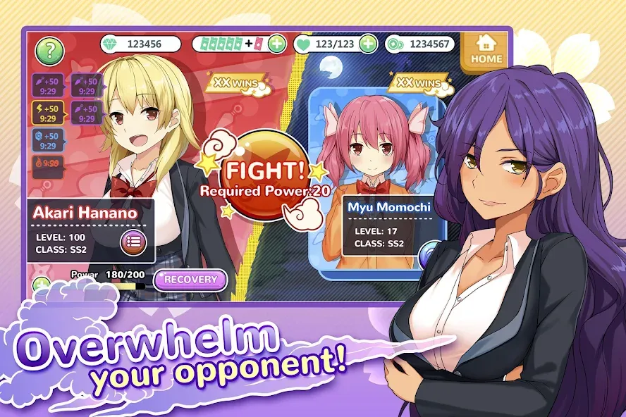 Moe! Ninja Girls/Sexy School [MOD: безлимитные деньги и все наряды] Screenshot 5