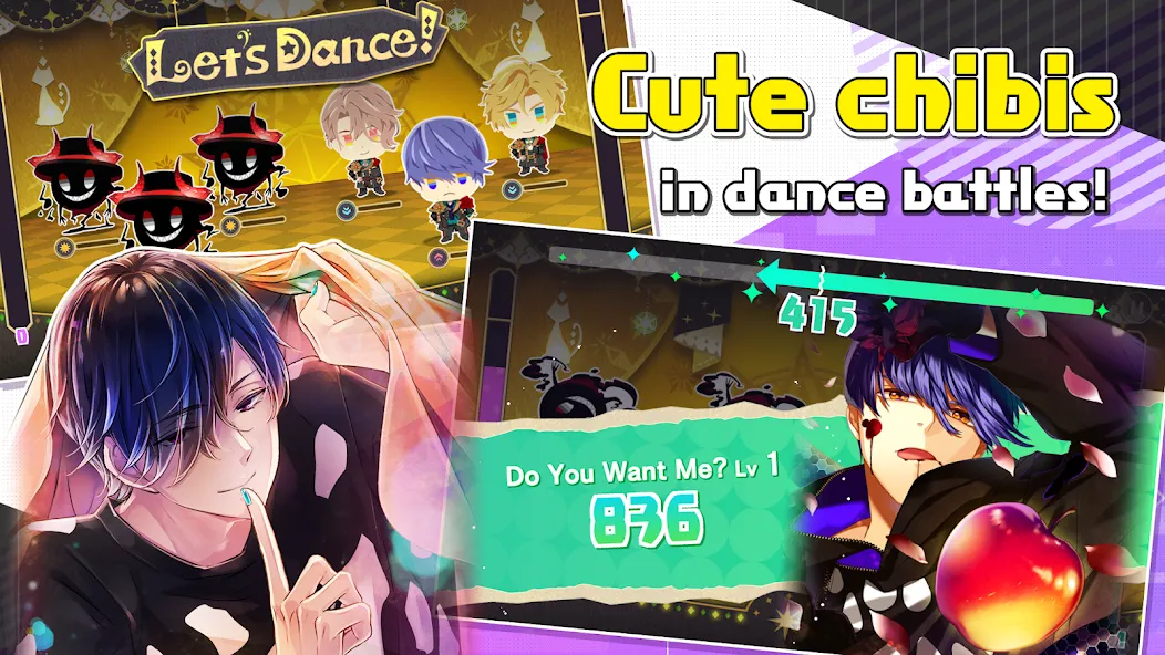 Obey Me! Anime Otome Sim Game [MOD: безлимитные деньги и подарки] Screenshot 4